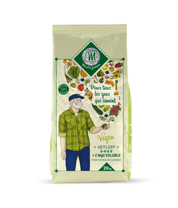 ORVEGA 6 - Engrais organo-minéral VEGAN jardin | Marcel le Jardinier ORVEGA 6 - Engrais organo-minéral VEGAN jardin | Marcel le Jardinier