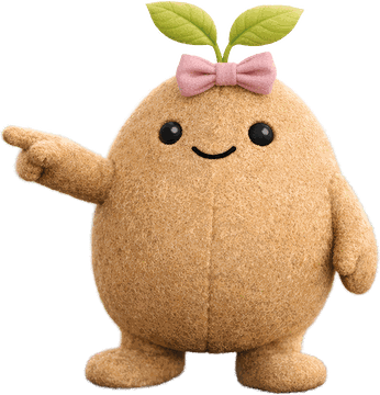 Germinette, la mascotte de Germiflor