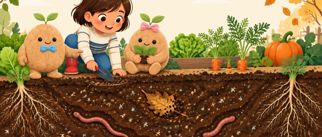 Expliquer le sol aux enfants : jeux, vidéos et expériences gratuites